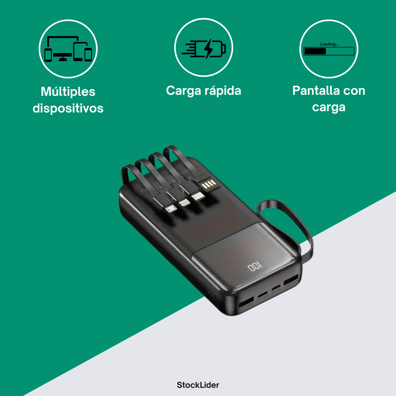Powerbank carga rápida