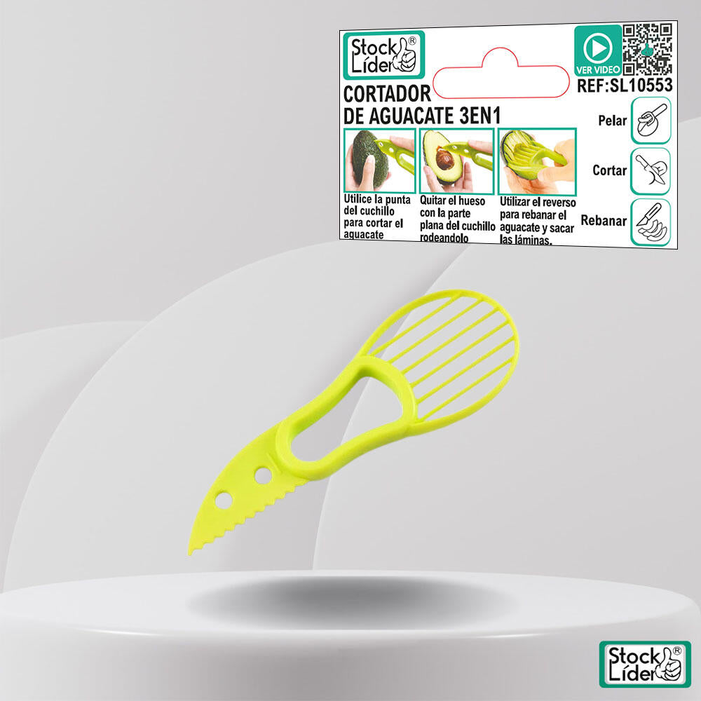 Cortador de aguacate 3 en 1
