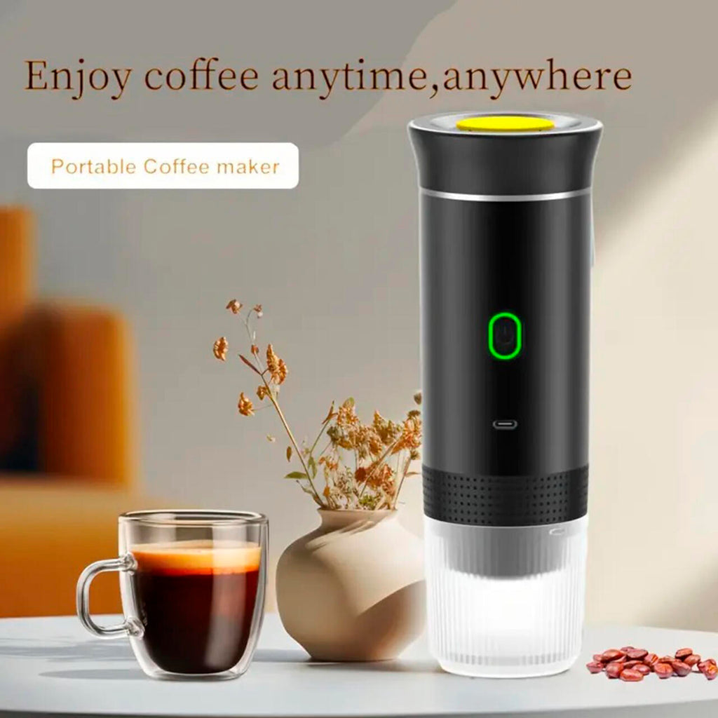 Cafetera Expresó Portátil Capsulas 3 en 1 Compatible con Nespresso Dolce Gusto y Café Molido