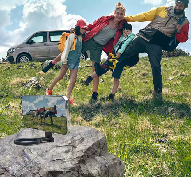 soportes magnéticos con doble anillo