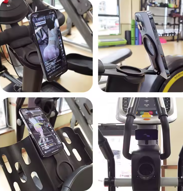 soportes magnéticos con doble anillo